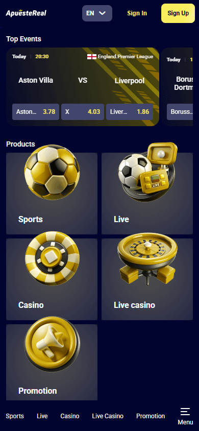 ApuesteReal_Casino_homepage_mobile