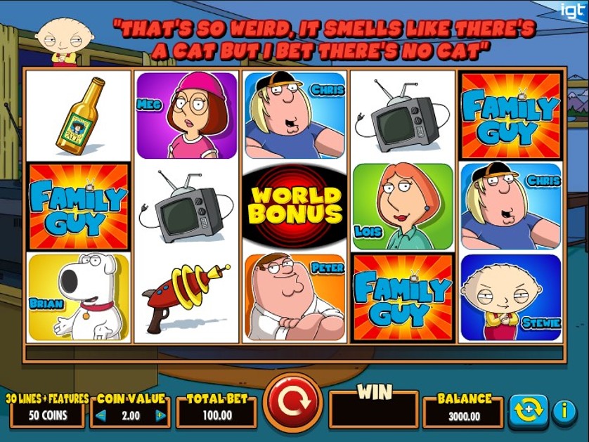 The Family Guyをデモモードで無料プレイ The Family Guyをデモモードで無料プレイ