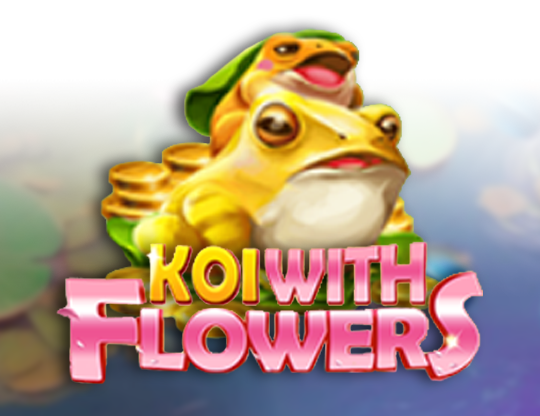 Koi with Flowers