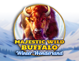 Majestic Wild Buffalo - Winter Wonderland