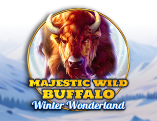 Majestic Wild Buffalo - Winter Wonderland