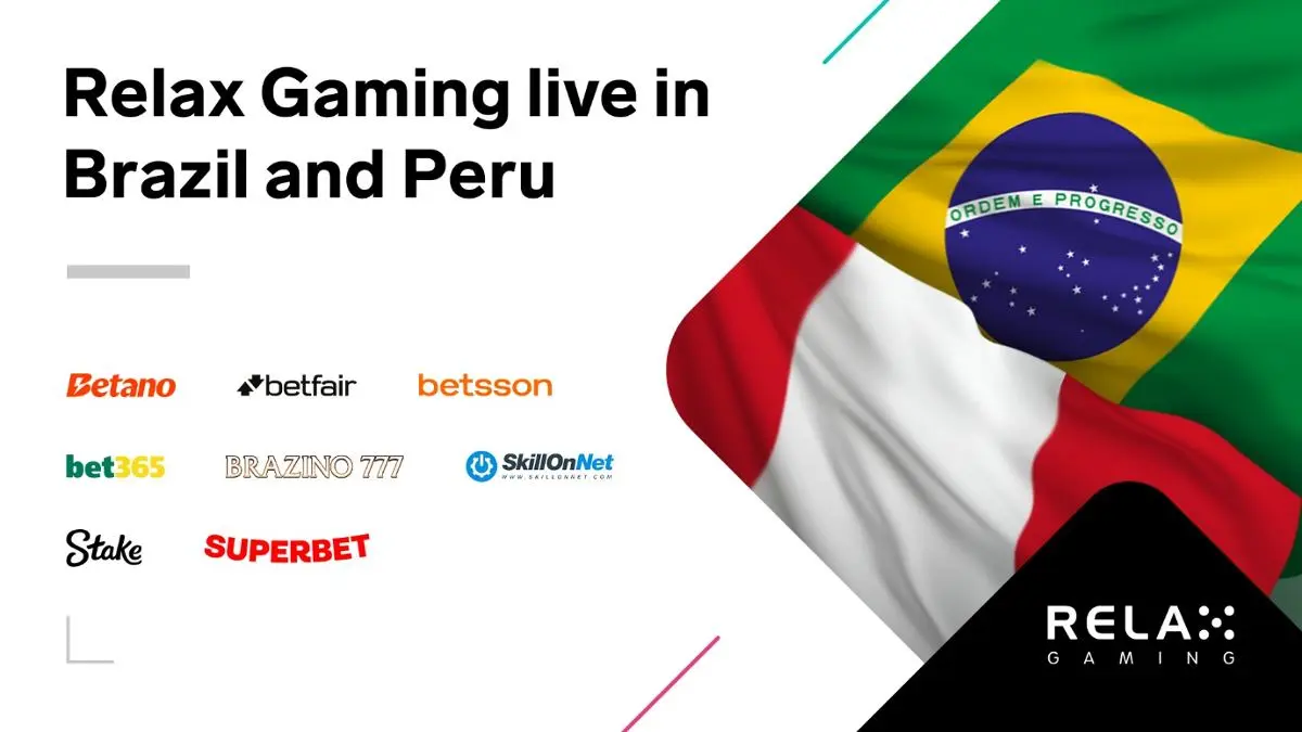 Relax Gaming Brazil and Peru