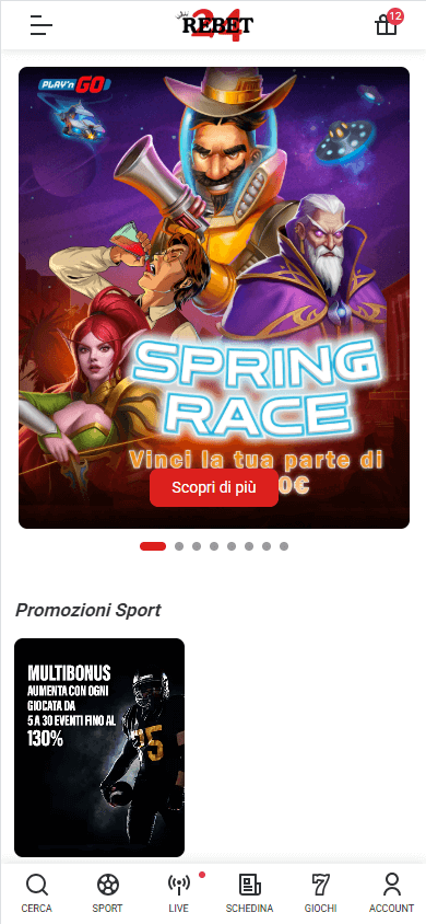 ReBet24 Promozioni