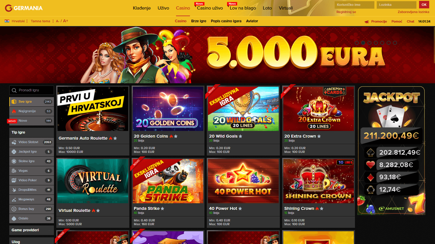 Germania Casino im Test: So gut ist der Anmeldebonus für Spieler aus Deutschland