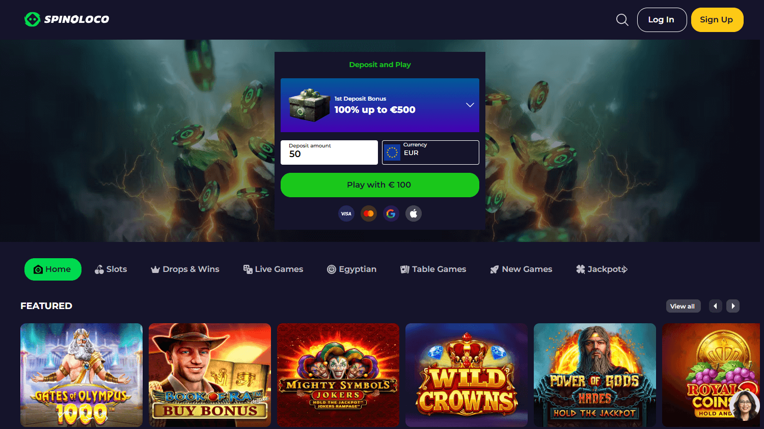 spinoloco_casino_homepage_desktop