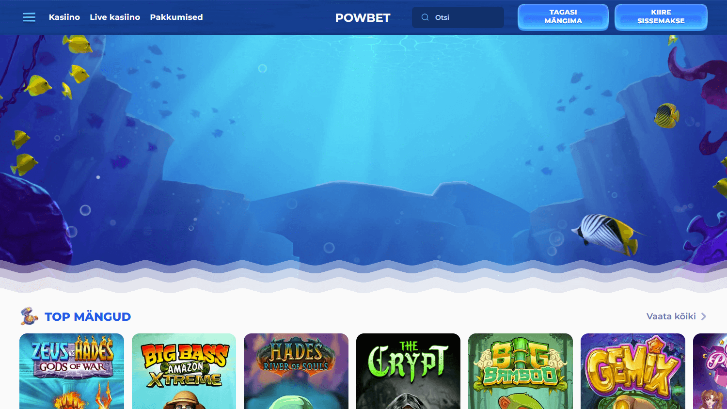 powbet_casino_ee_homepage_desktop