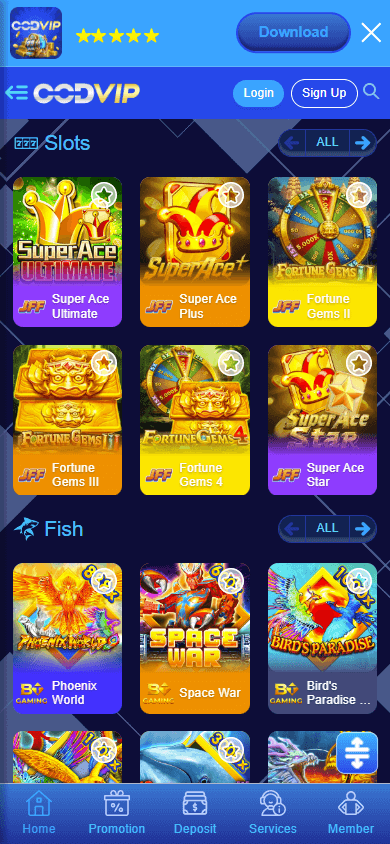 codvip_casino_game_gallery_mobile