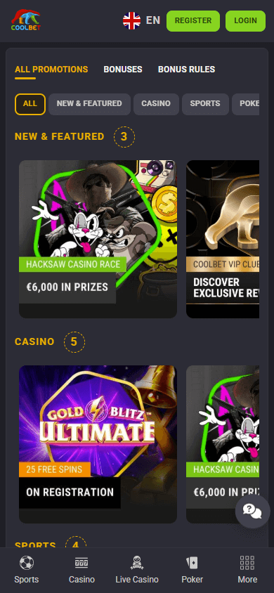 CoolBet Casino Promotions