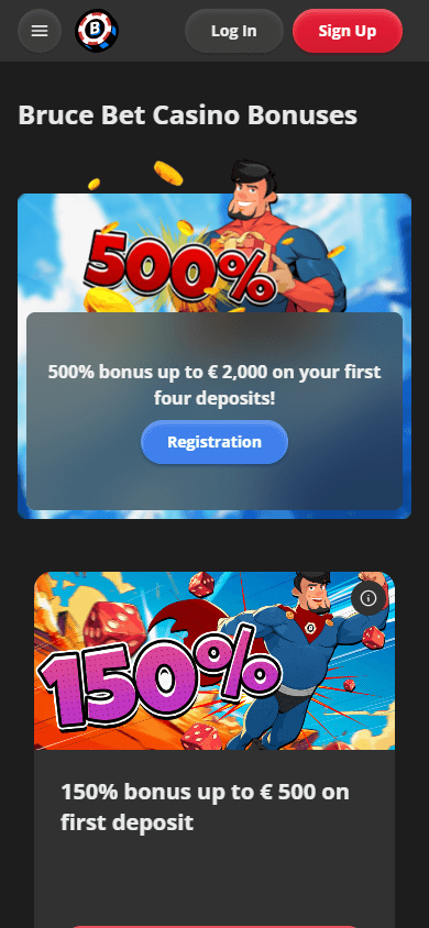 Bruce Bet Casino Promocje Mobilne