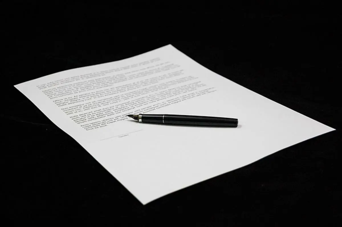 document-and-pen-on-a-table