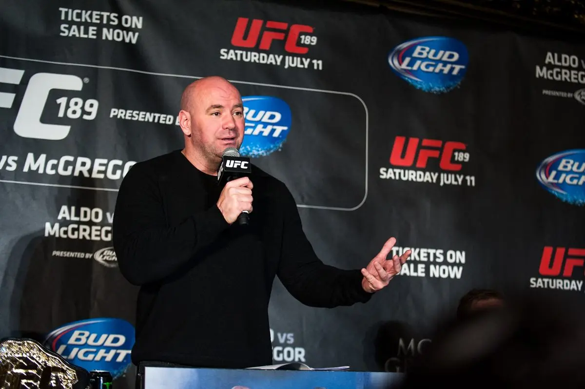 Dana White at the UFC