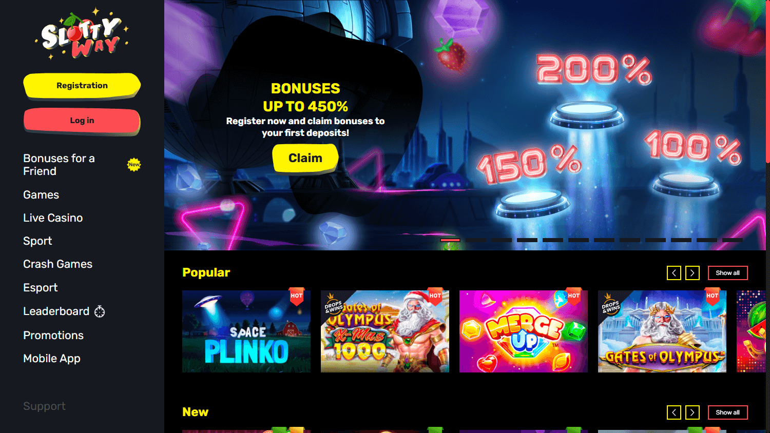 Slottyway free spins