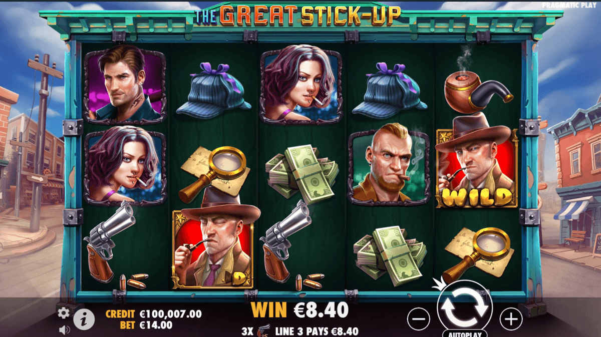 The Great Stick Up win