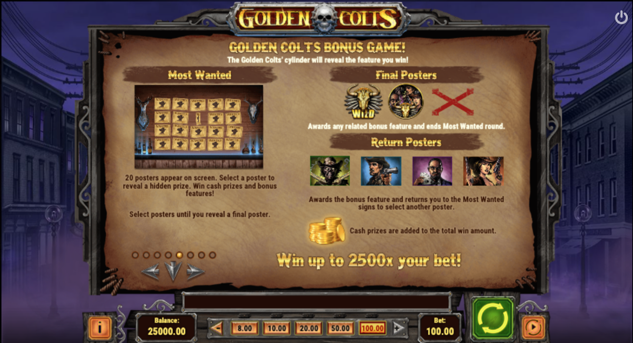 Golden Colts bonus games
