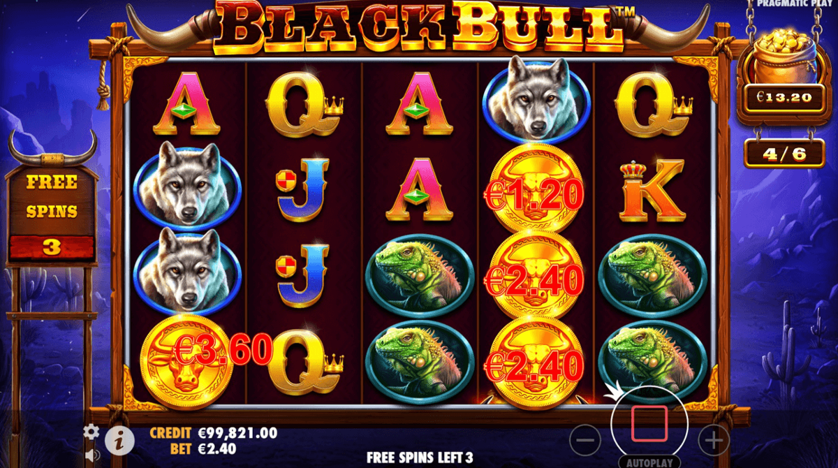 Black Bull free spins