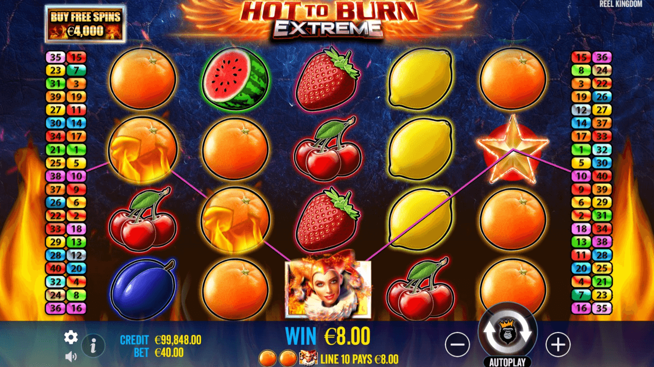 Hot to Burn Extreme win