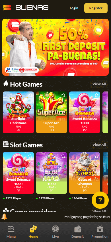 buenas_casino_homepage_mobile