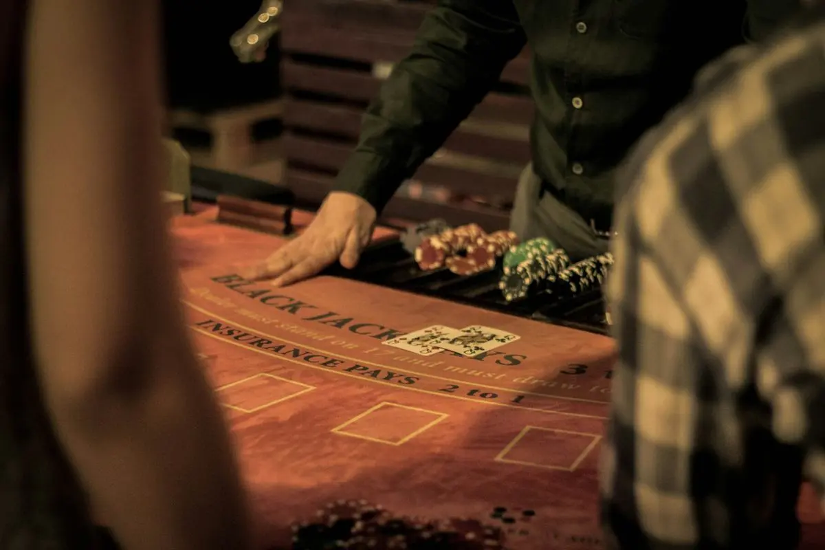 Casino game table