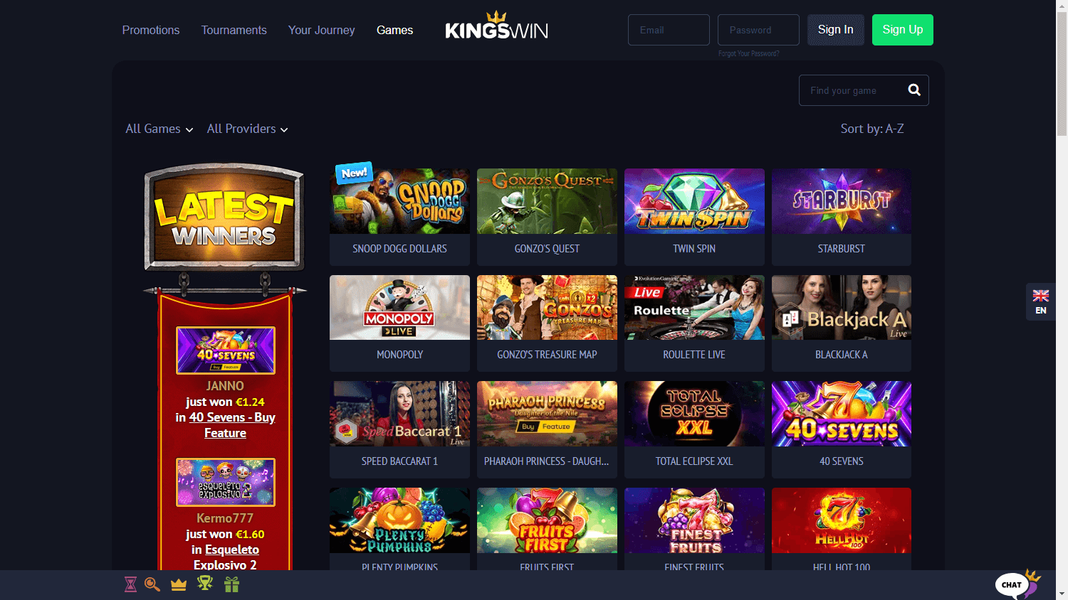 KingsWin_Casino_game_gallery_desktop