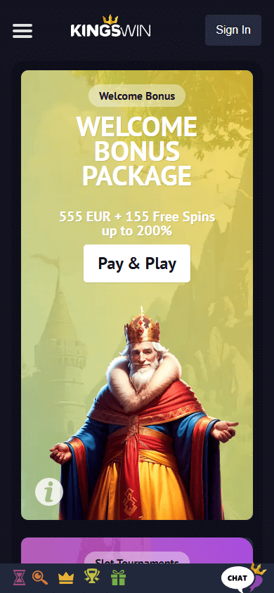 KingsWin_Casino_promotions_mobile