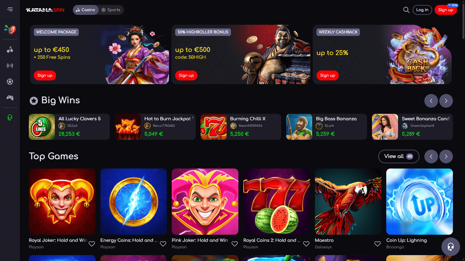 Que paso ayer en el casino : Honradez y seguridad de Katana Spin Casino