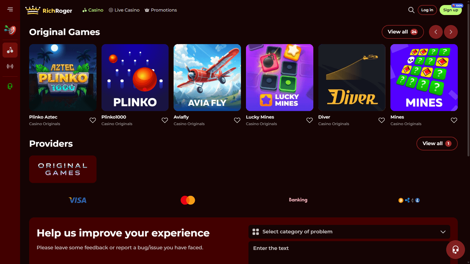 richroger_casino_homepage_desktop