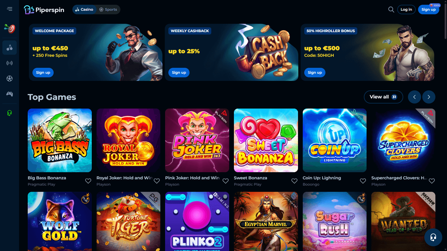 piperspin_casino_homepage_desktop