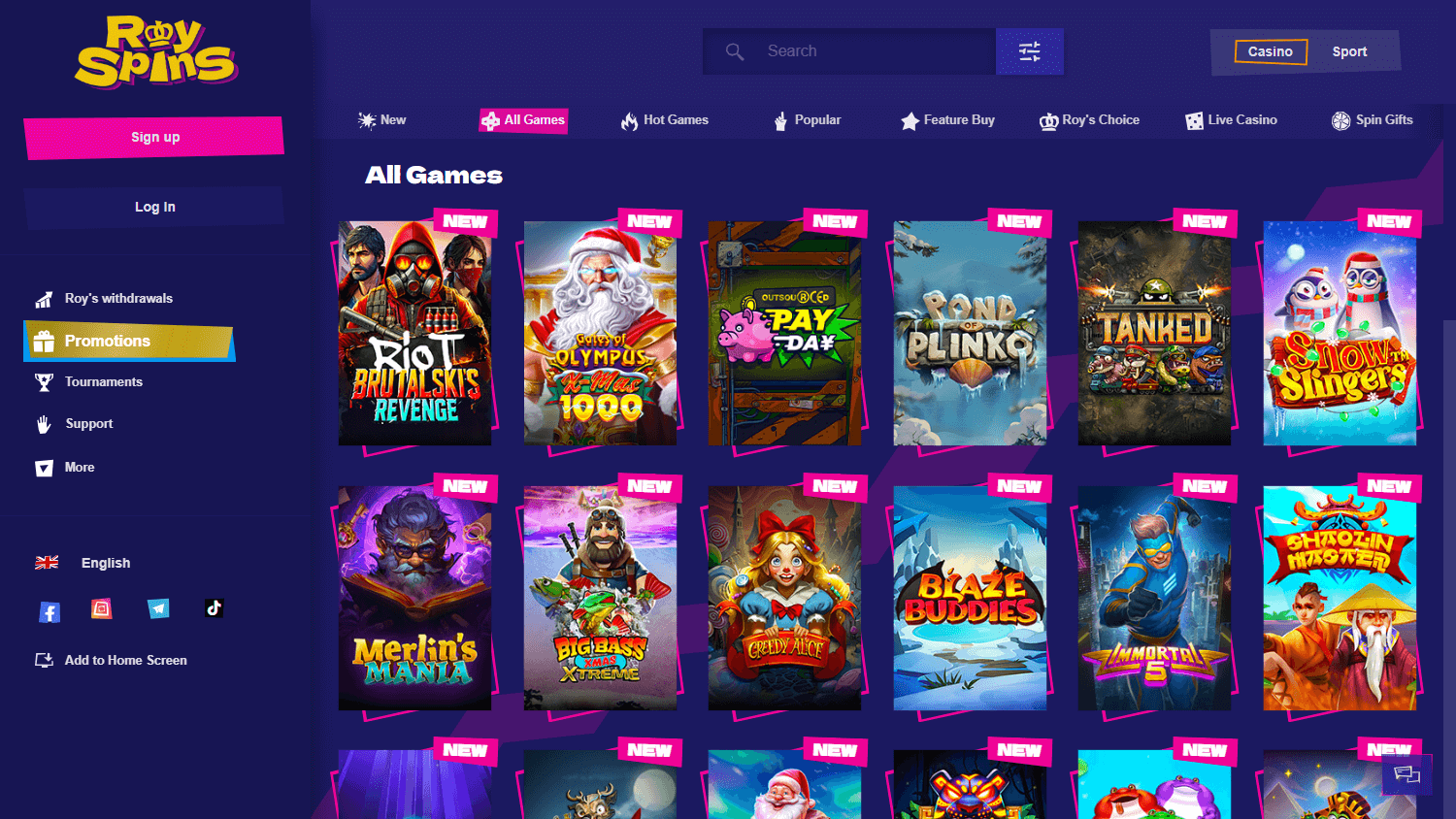 Roospins Online Casino Review for Australian Players