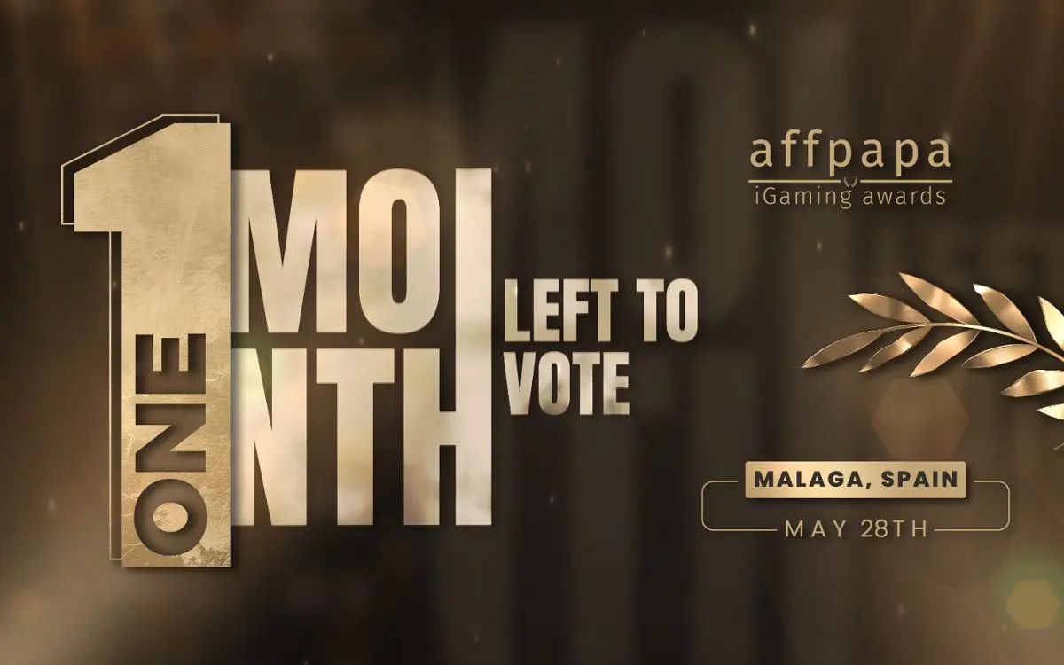 1 month left to vote