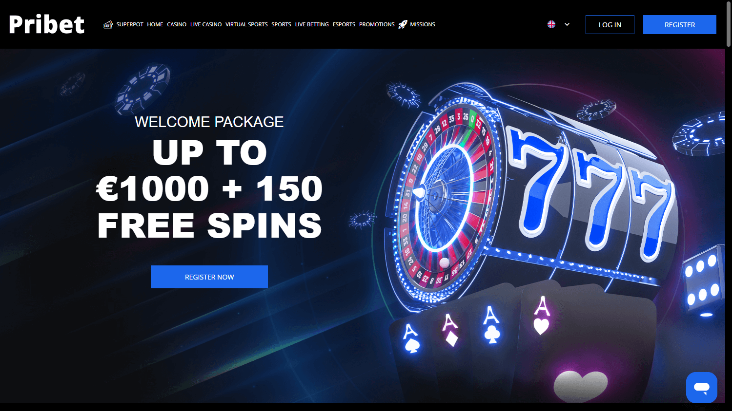 Pribet Casino Homepage: A Deep Dive