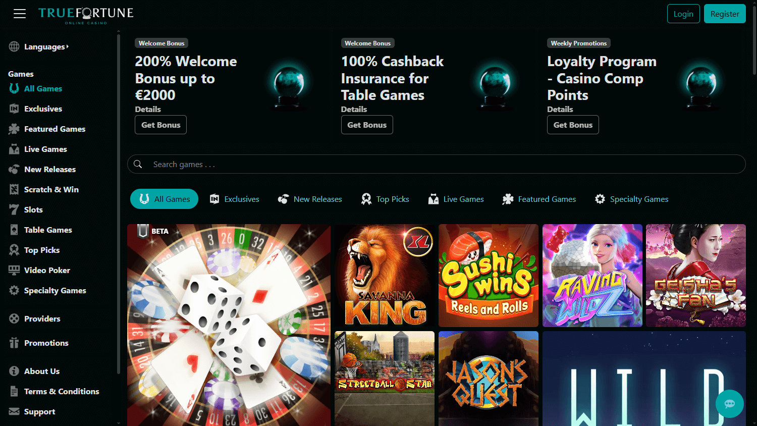 Navigating the True Fortune Casino App: Analysis of Features and Troubleshooting Pro Tips 7 True Fortune Casino Homepage