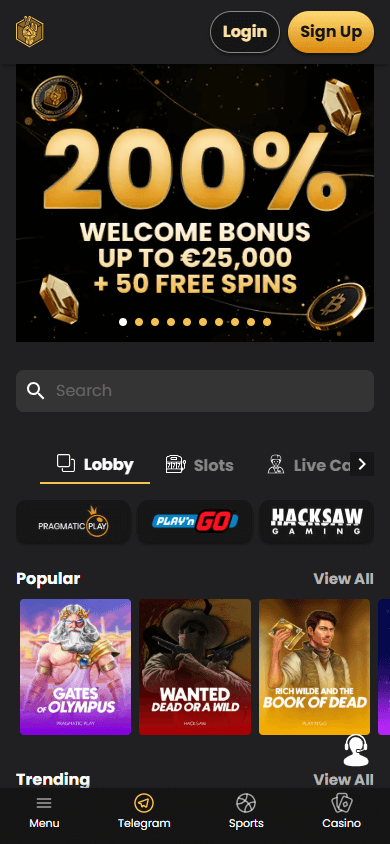 Lucky Block Casino Game Gallery