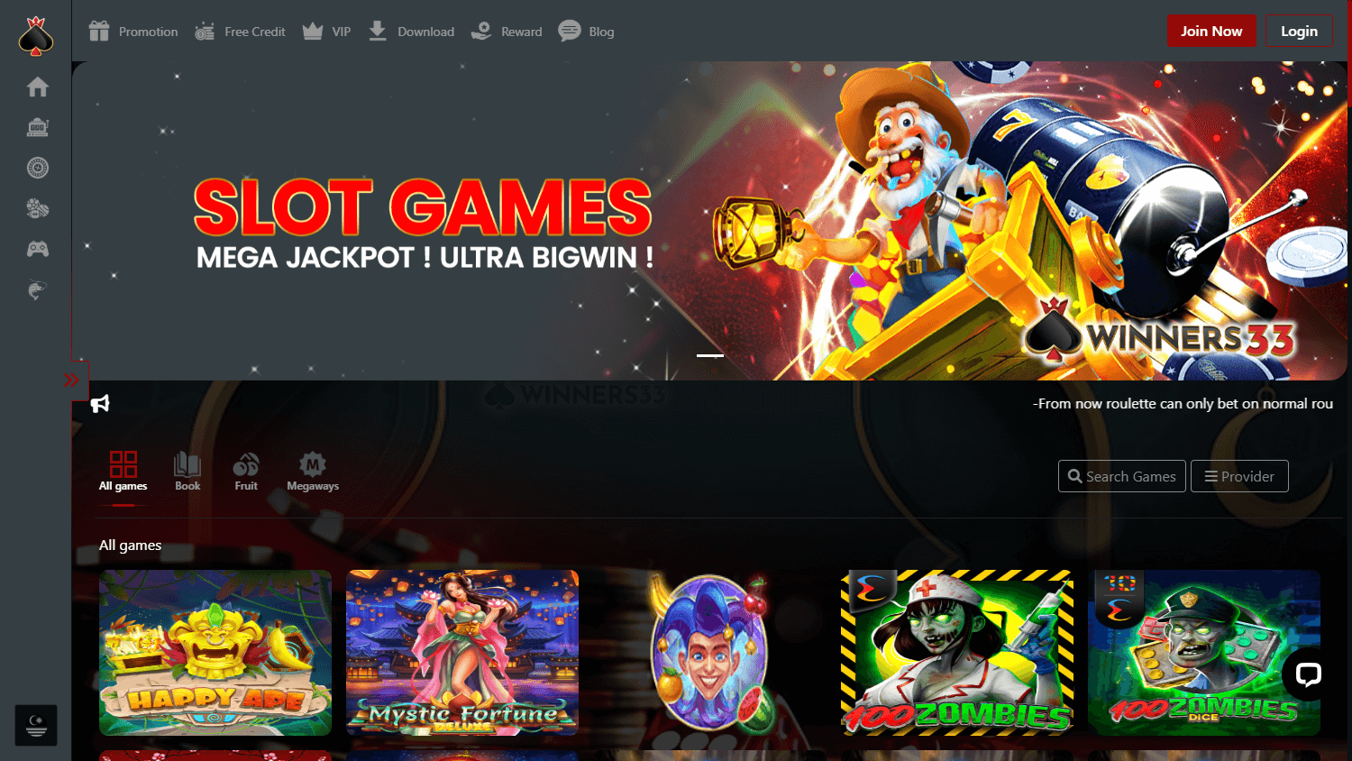 Winners33_Casino_game_gallery_desktop