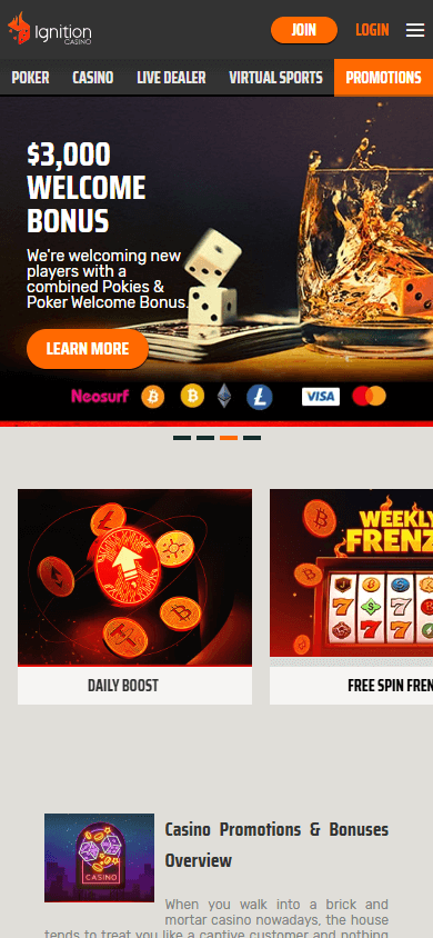 Ignition online casino
