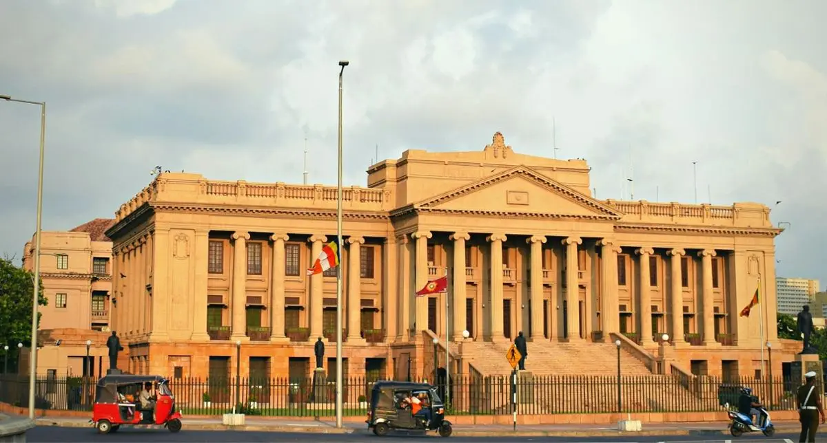 Old Parliament Building in Colombo, Sri Lanka