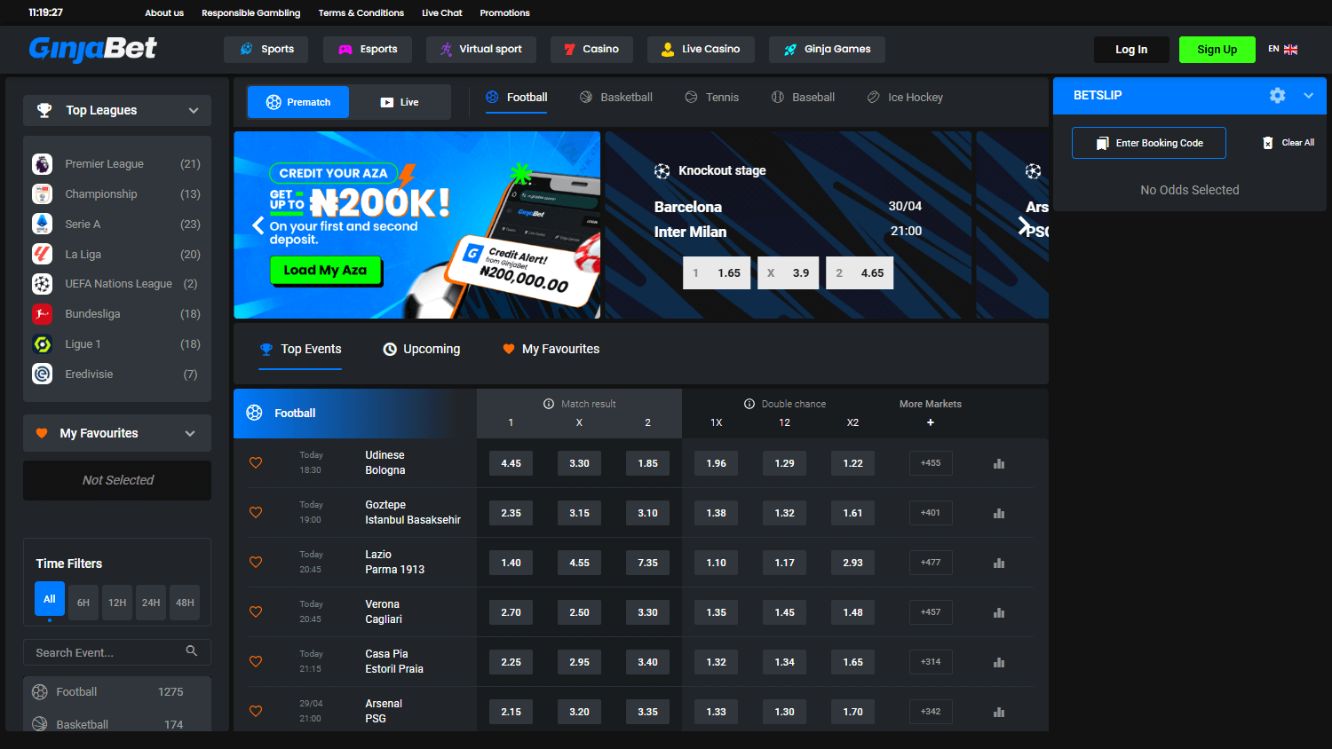 ginjabet_casino_homepage_desktop