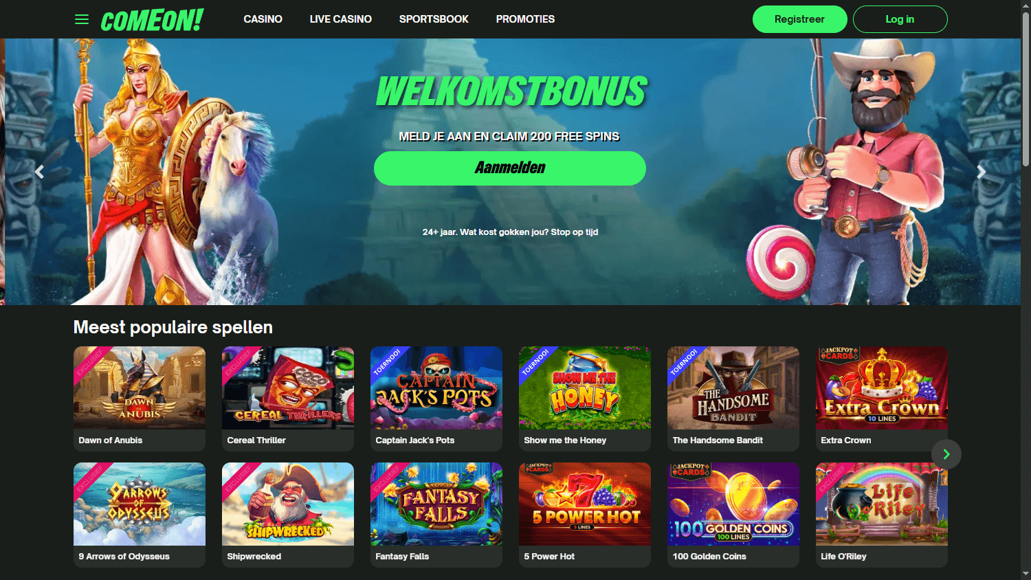 ComeOn!_Casino_NL_homepage_desktop