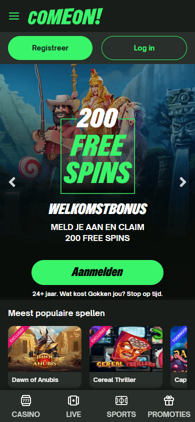 ComeOn!_Casino_NL_homepage_mobile