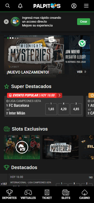 palpitos_casino_homepage_mobile