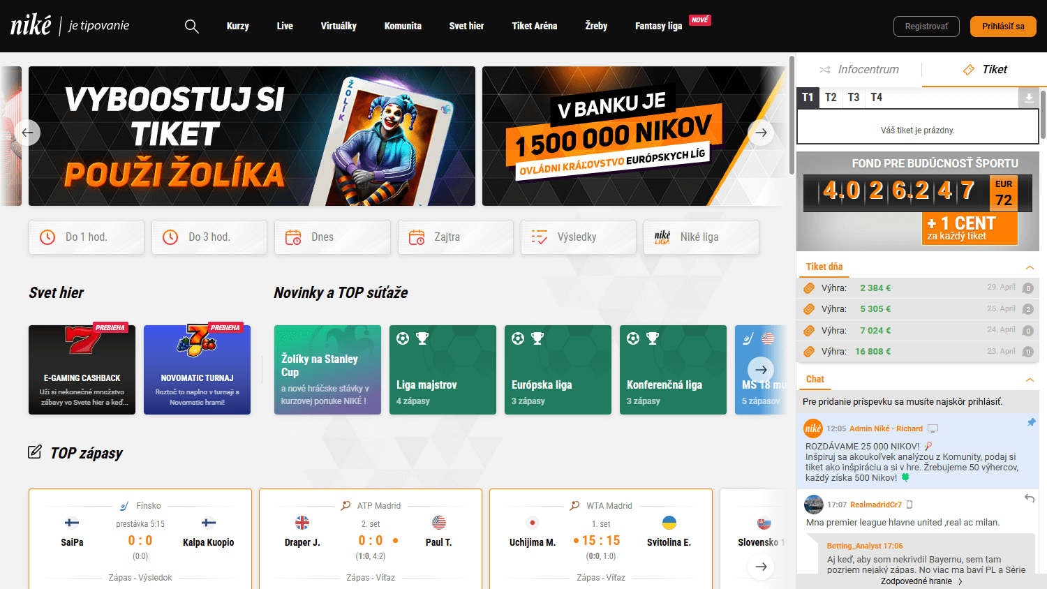 niké_casino_homepage_desktop