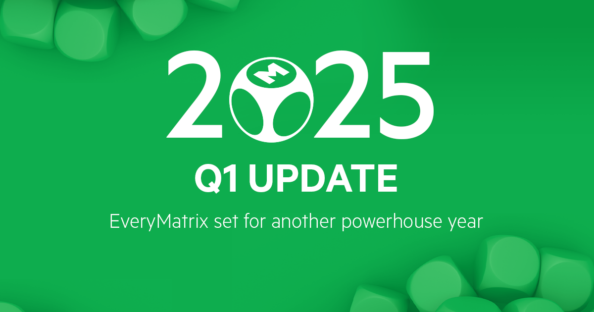 EveryMatrix reports strong first quarter for 2025
