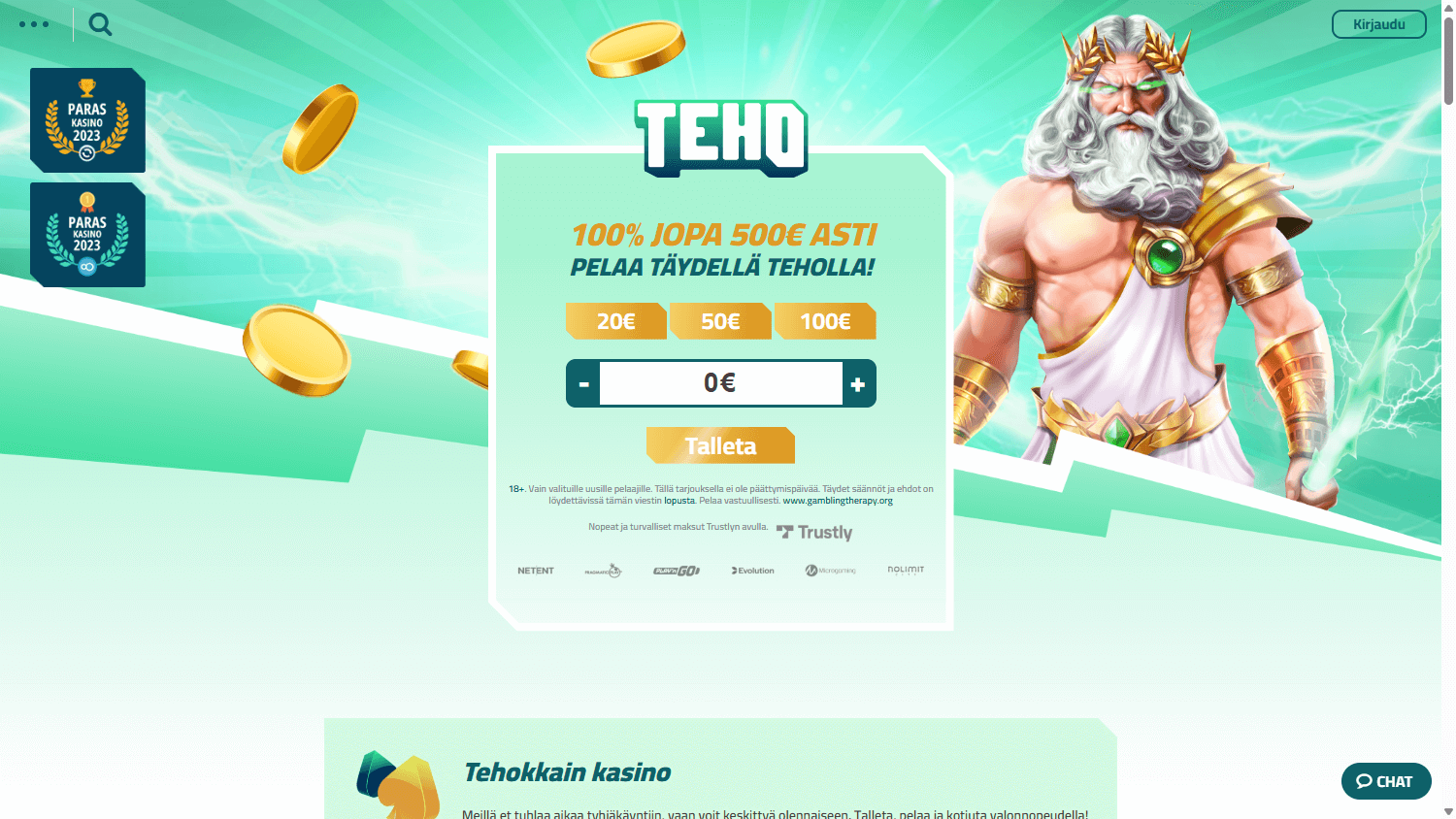 tehokasino_casino_homepage_desktop