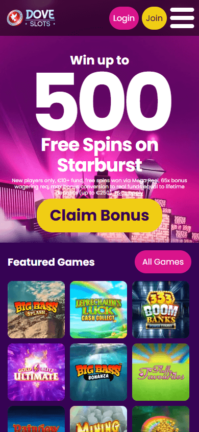 dove_slots_casino_ie_homepage_mobile