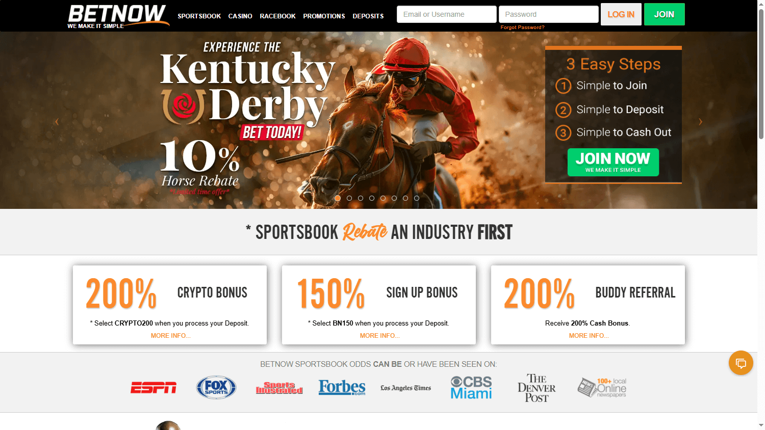 BetNow_Casino_homepage_desktop