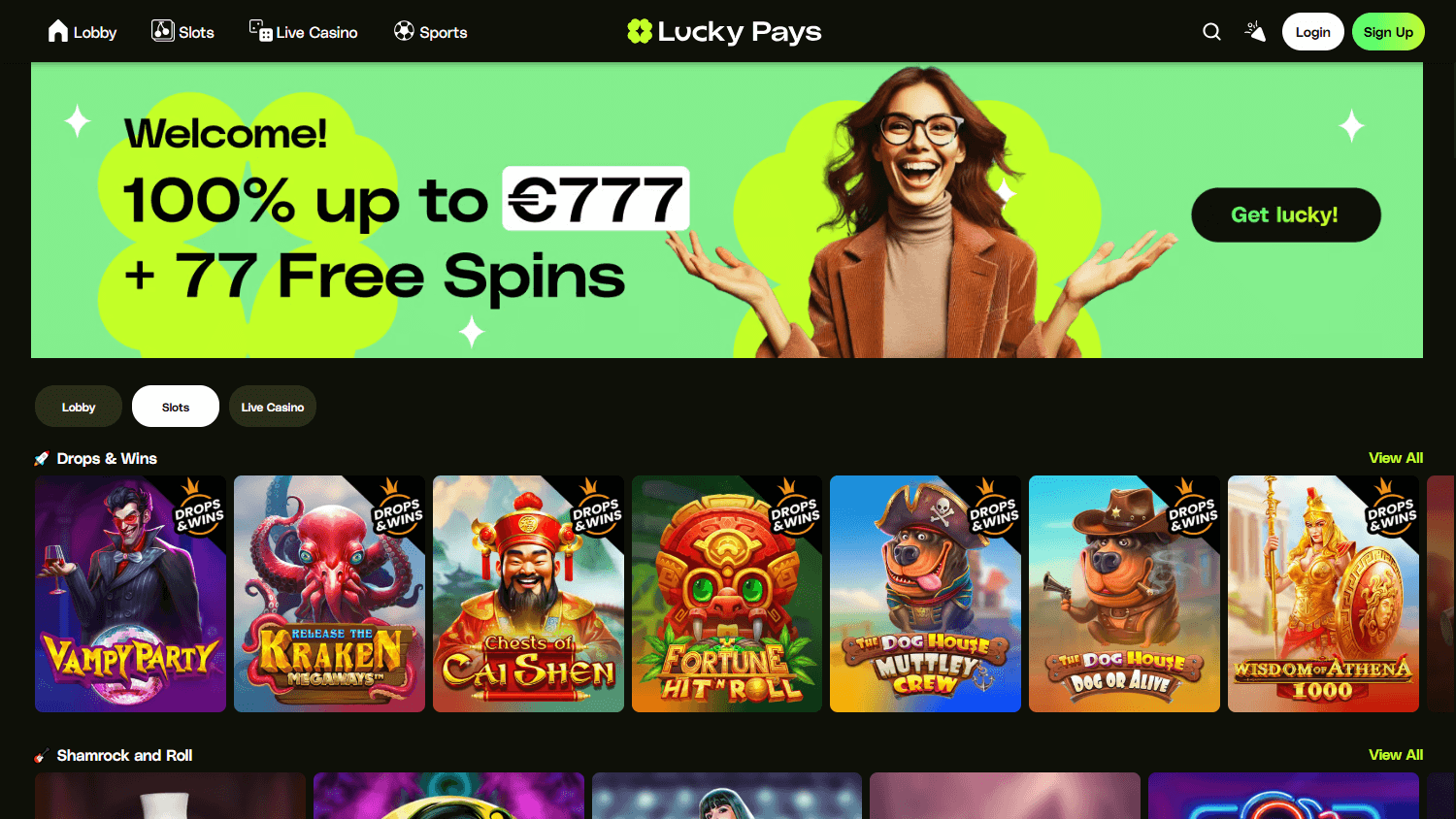 LuckyPays_Casino_game_gallery_desktop