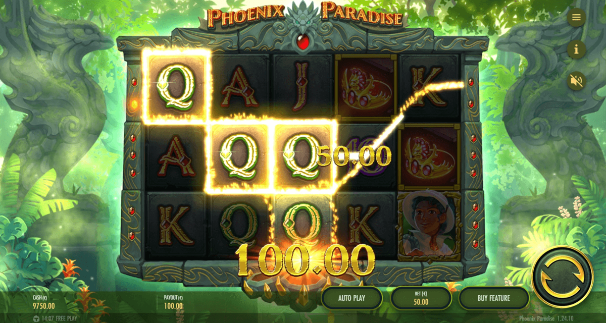 Phoenix Paradise win