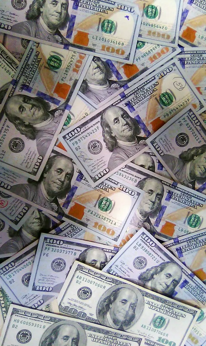 Lottery dollar bills