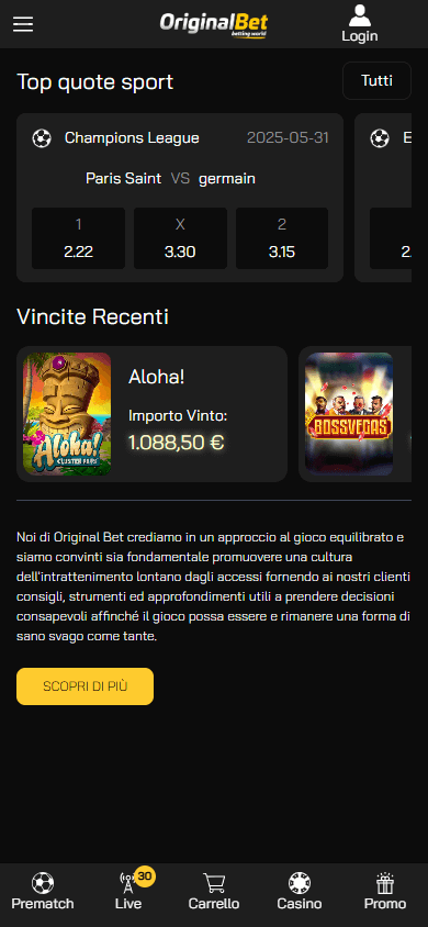 originalbet_casino_homepage_mobile