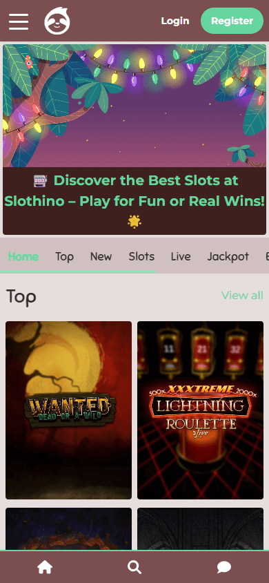 slothino_casino_homepage_mobile