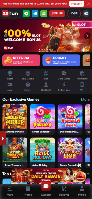 22fun_casino_homepage_mobile